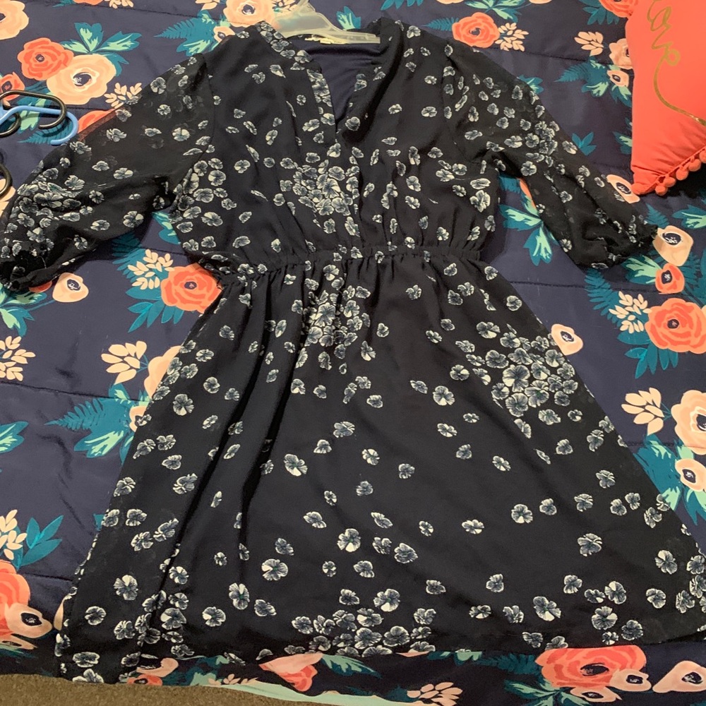 ASOS blue bubble dress